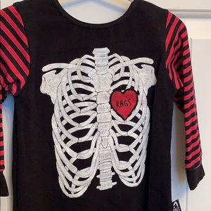 One Pieces - RAGS TO RACHES “Skelly” Rag One Pieces - RAGS TO RACHES “Skelly” Rag